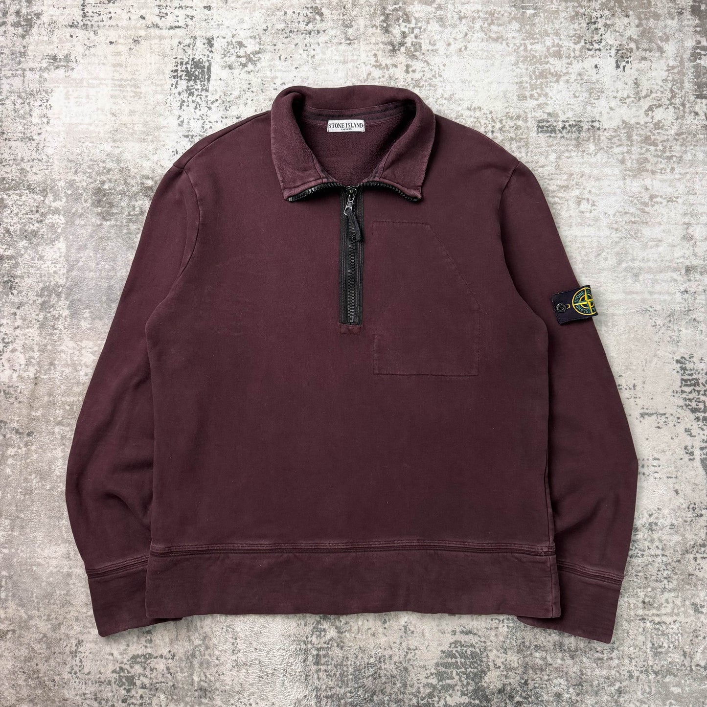 Stone Island Half Zip Sweatshirt (XXL)