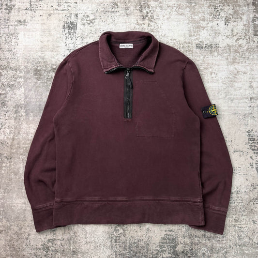 Stone Island Half Zip Sweatshirt (XXL)