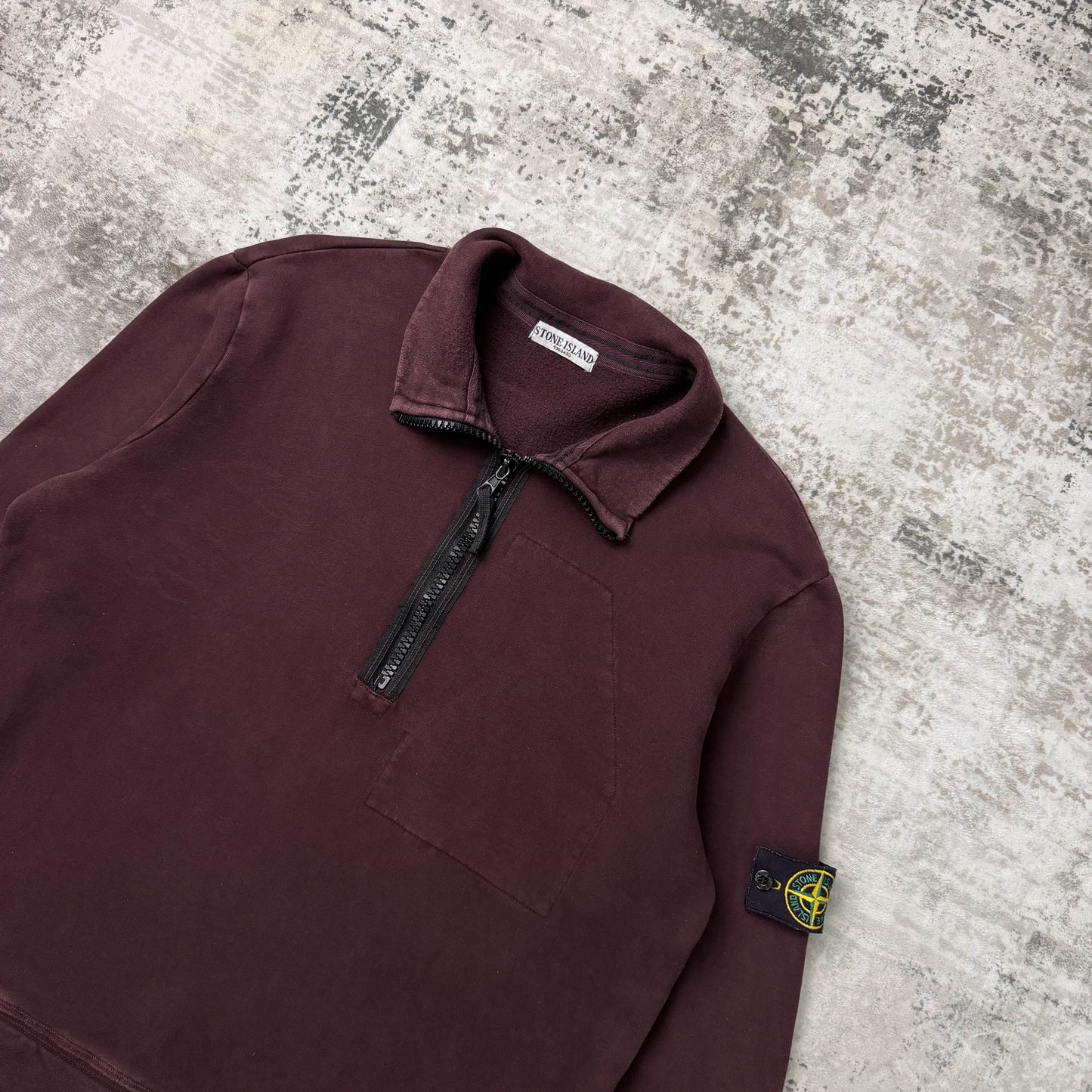 Stone Island Half Zip Sweatshirt (XXL)