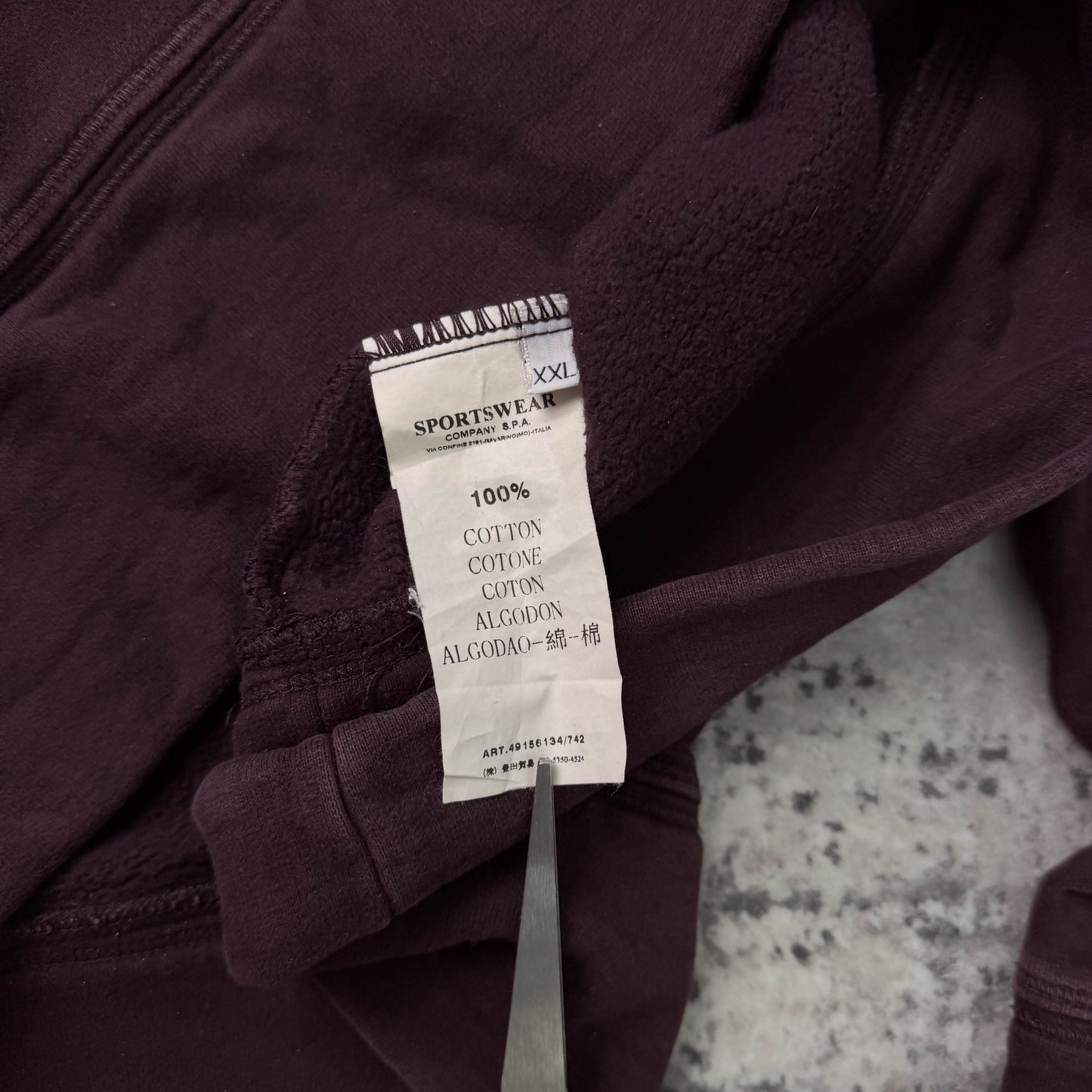 Stone Island Half Zip Sweatshirt (XXL)