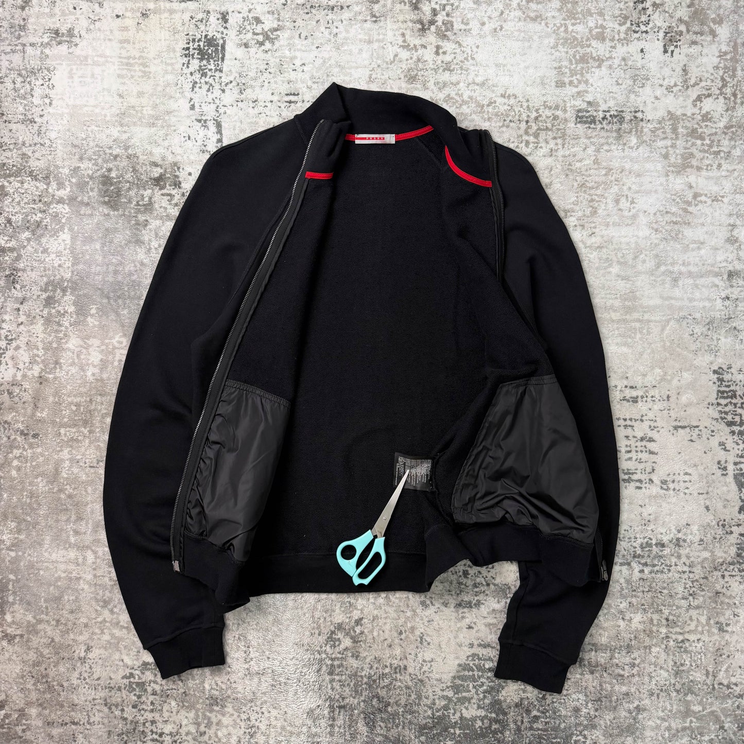 Vintage Prada Sport Full Zip Sweatshirt (L)