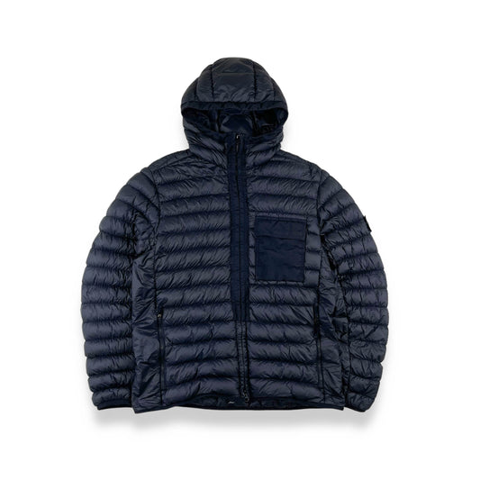 Stone Island Garment Dyed Micro Yarn Down Puffer Jacket (XL)