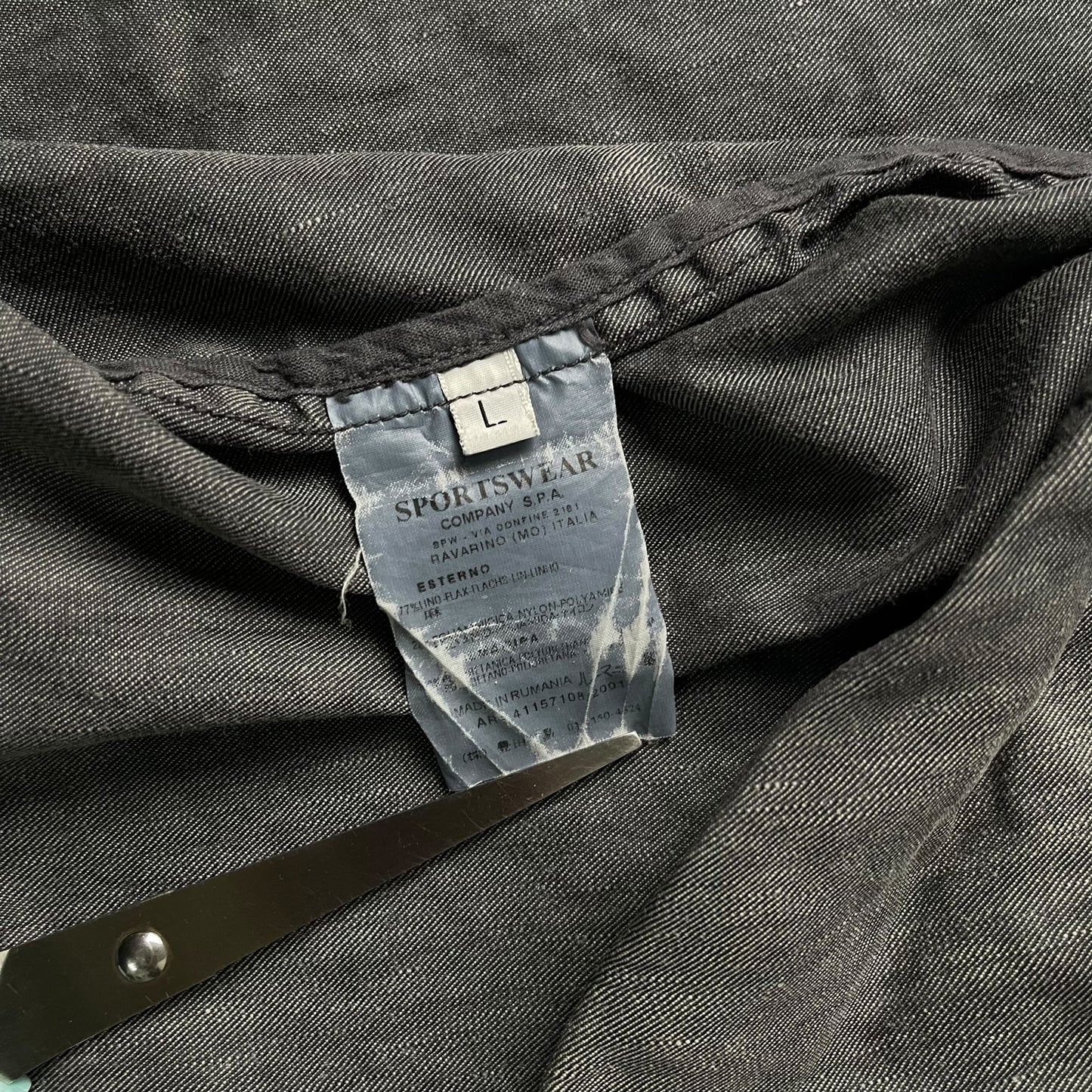 Vintage Stone Island Trench Coat (L)