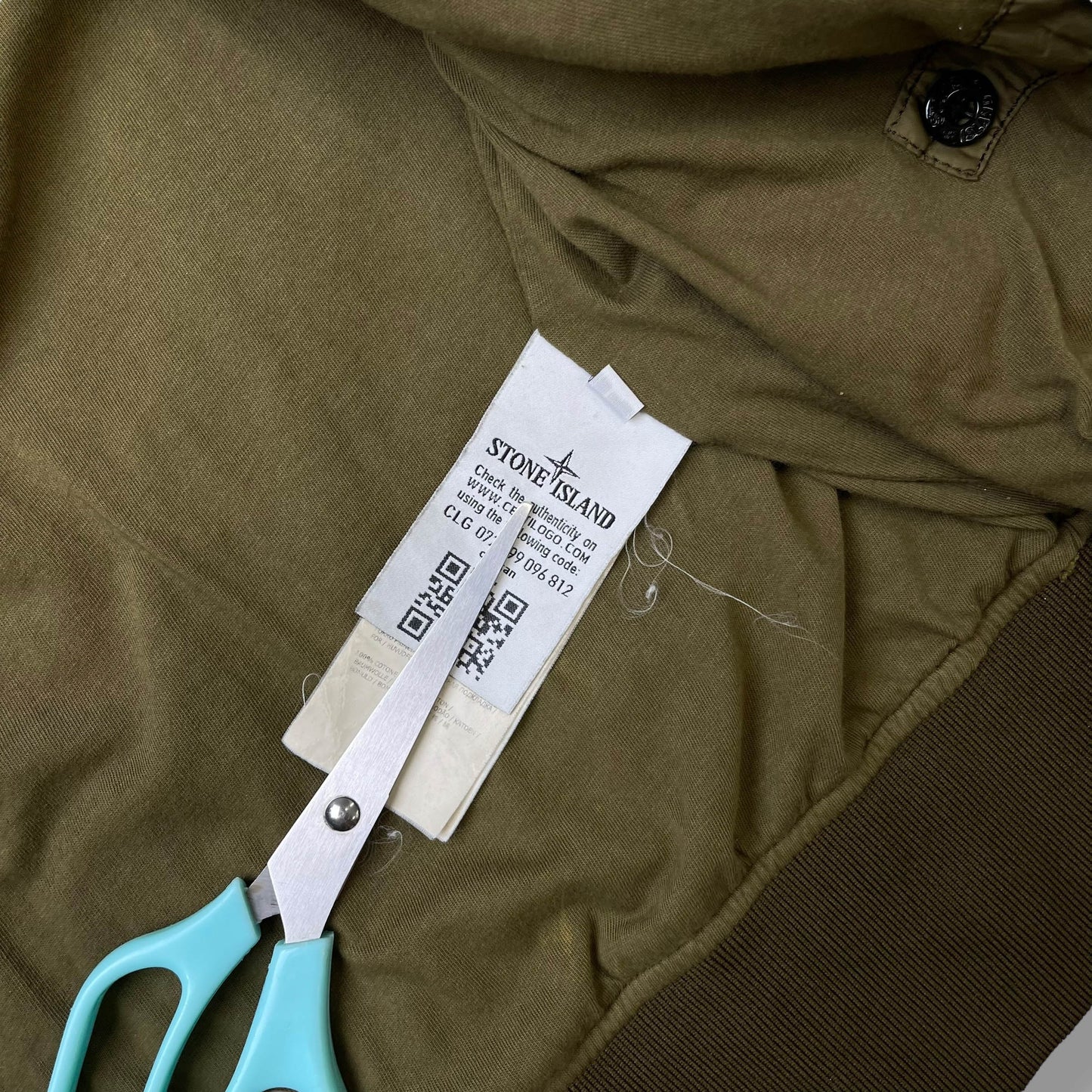 Stone Island Crinkle Reps NY Bomber Jacket (L)