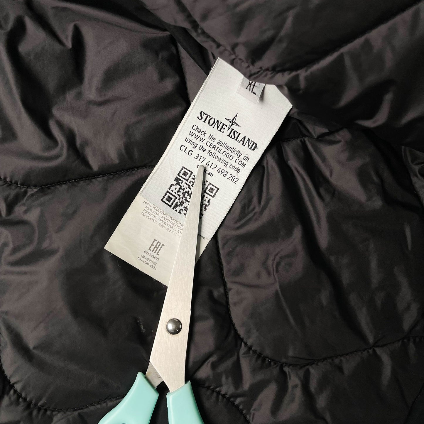 Stone Island 3L Performance Cotton Jacket (XL)