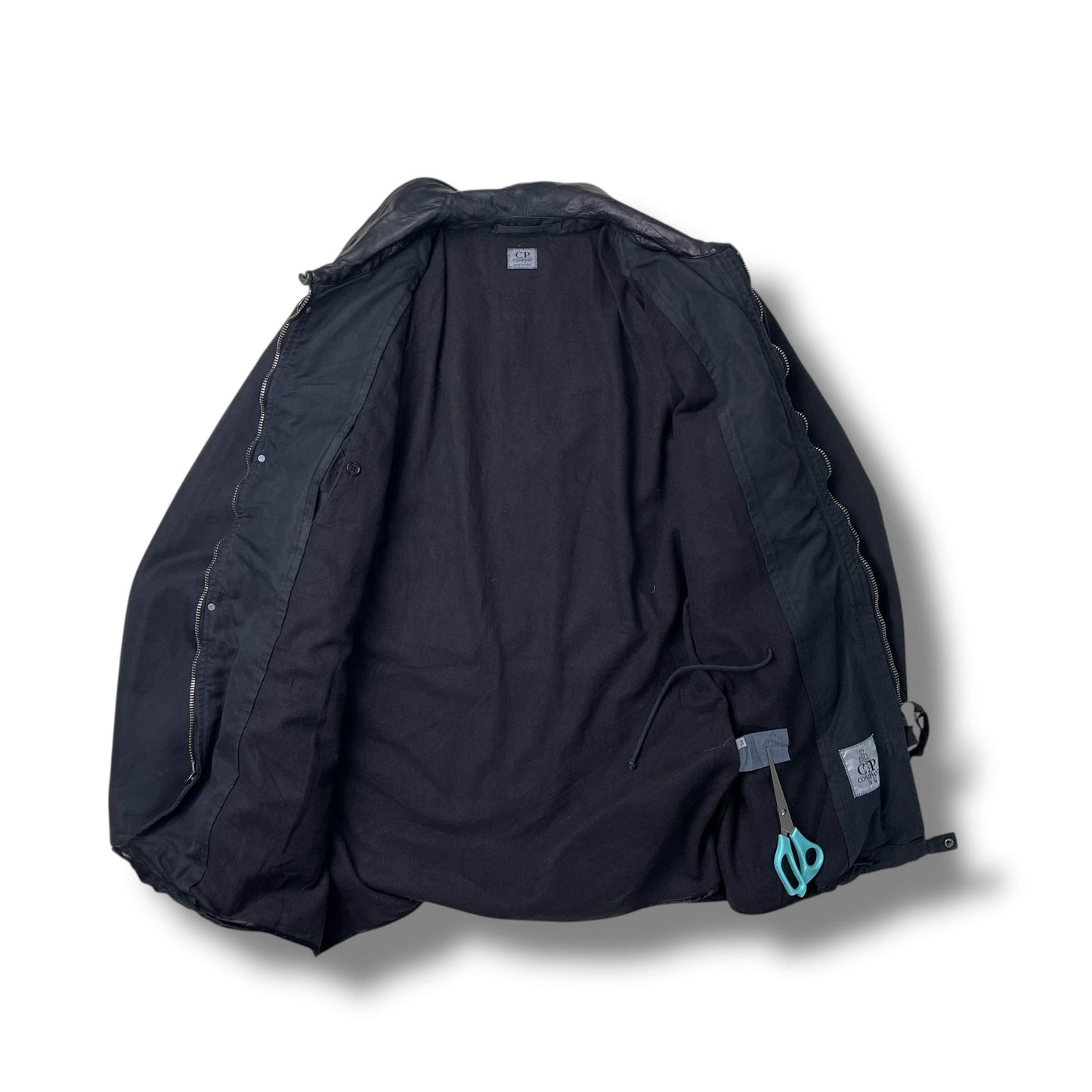 Vintage CP Company Half Leather Millie Miglia Jacket (XXL)