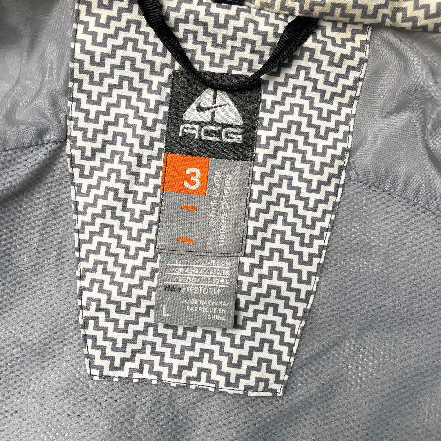 Vintage Nike ACG Geometric Ski Parka (L)