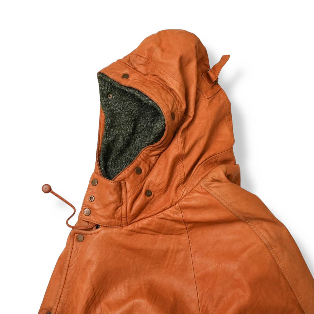 Vintage CP Company Leather Parka (XXL)