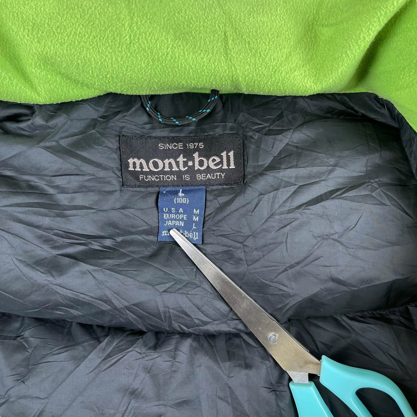 Vintage Mont-bell EX800 WindStopper Puffer Jacket (M)