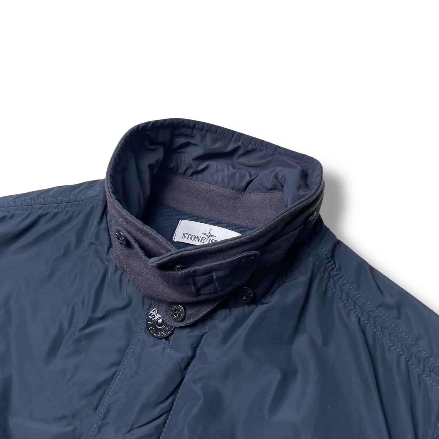 Stone Island Micro Reps Insulated Overcoat (XL)