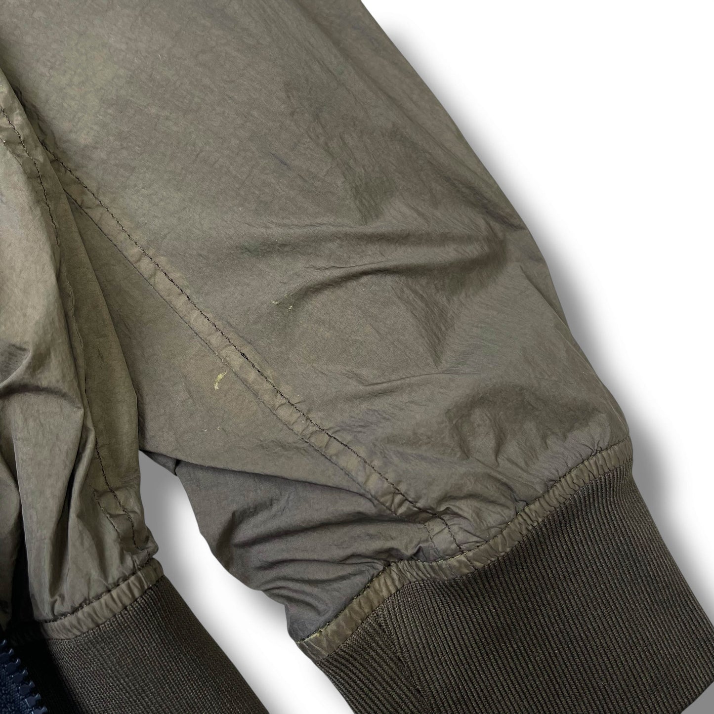 Stone Island Crinkle Reps NY Bomber Jacket (L)