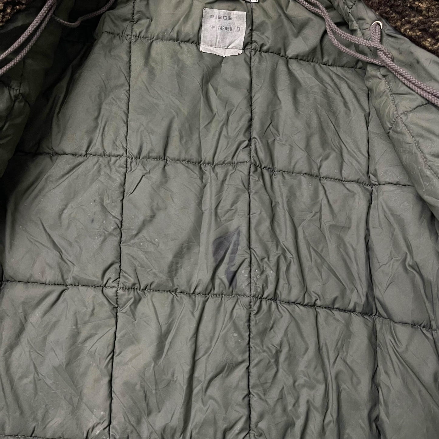 Stone Island Dual Layer Coated Cotton Jacket (L)