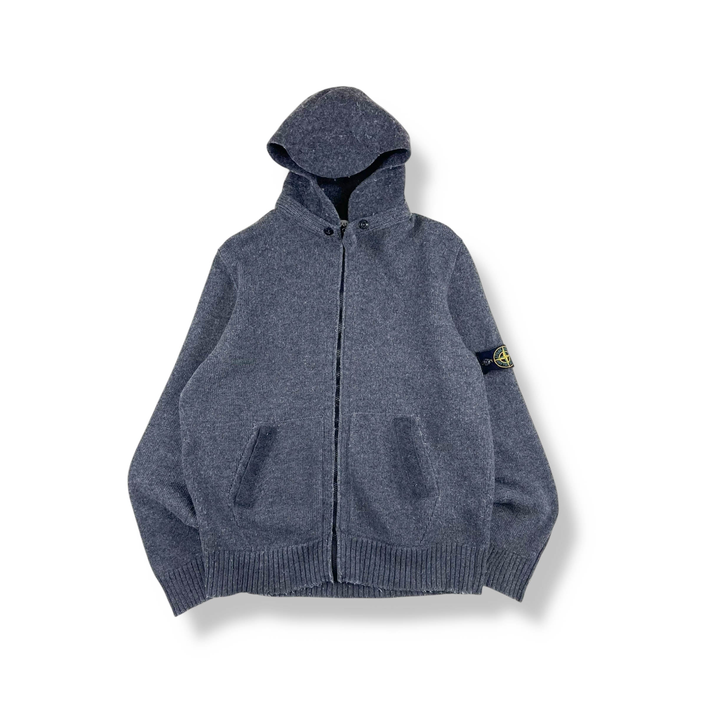 ARCHIVE STONE ISLAND A/W 1997 KNITWEAR JUMPER. (S) – SEVENUES.