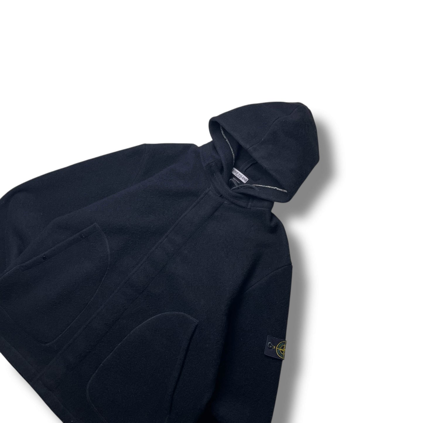 Vintage Stone Island Wool Hooded Jacket (XXL)