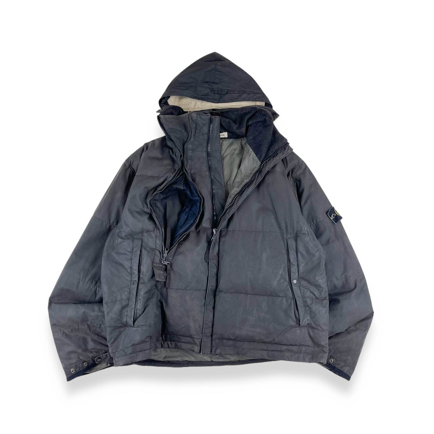 Vintage Stone Island Waxed Cotton Jacket (L)