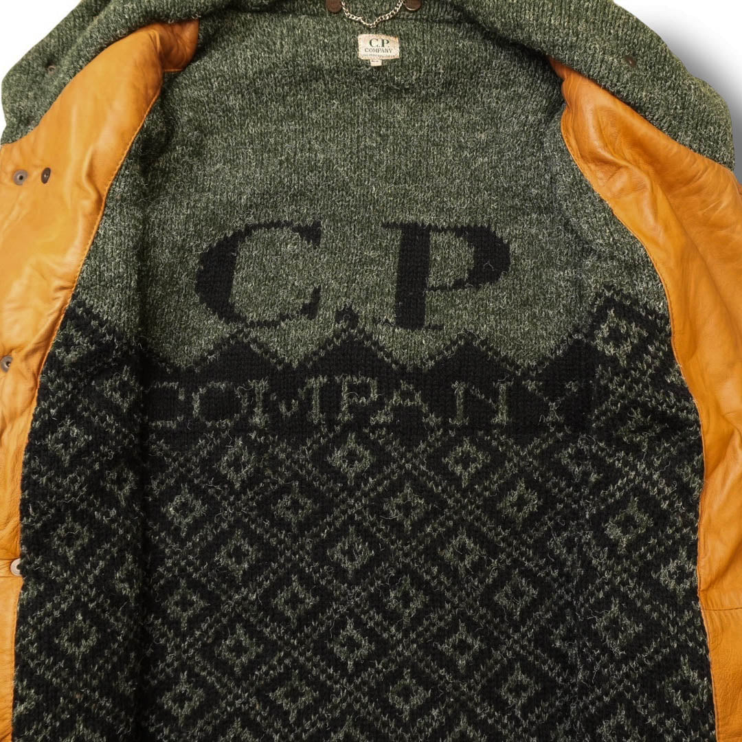 Vintage CP Company Leather Parka (XXL)