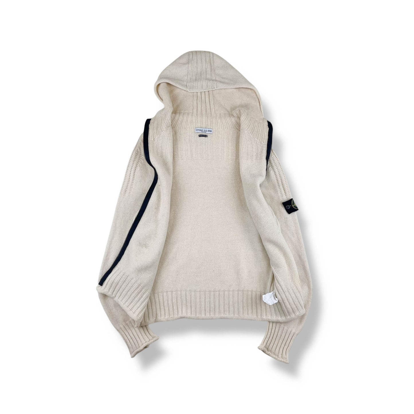 Vintage Stone Island Knit Hoodie (L)