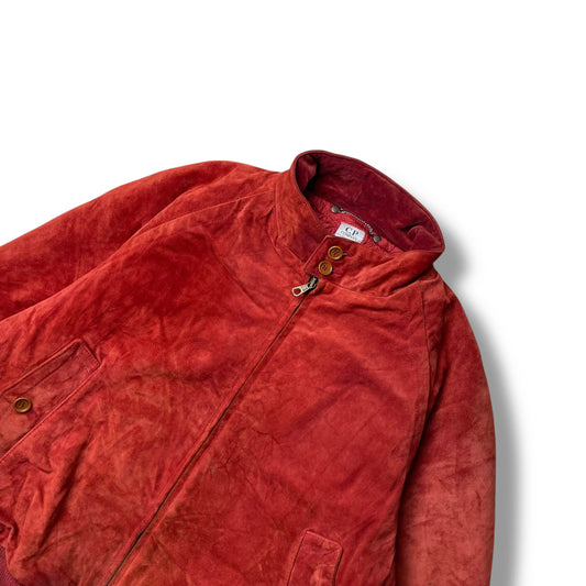 Vintage CP Company Suede Bomber Jacket (L)