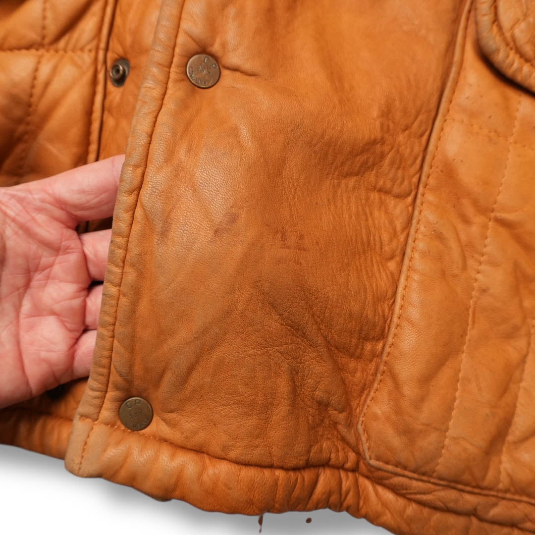 Vintage CP Company Leather Parka (XXL)