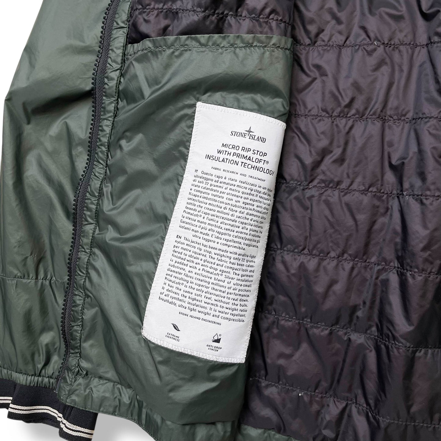 Stone Island Micro Rip Stop PrimaLoft Jacket (L)
