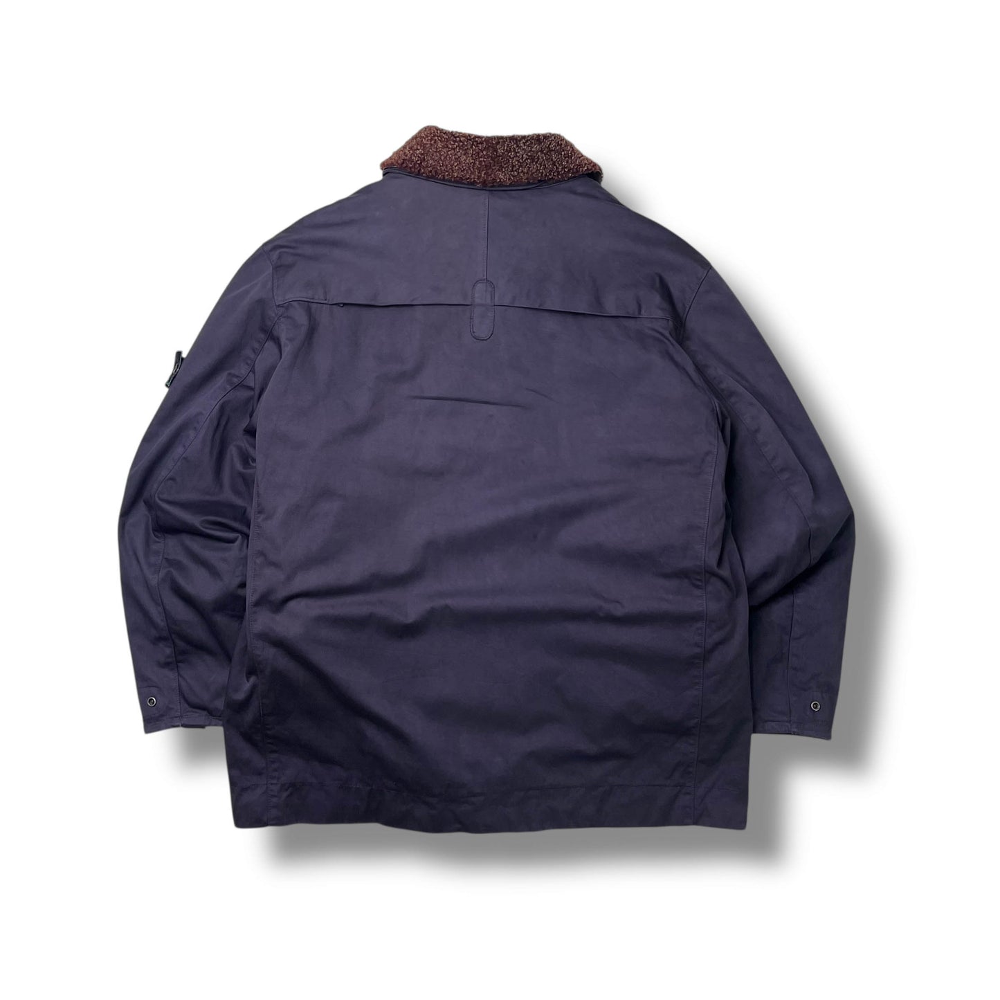 Stone Island Dual Layer Coated Cotton Jacket (XL)