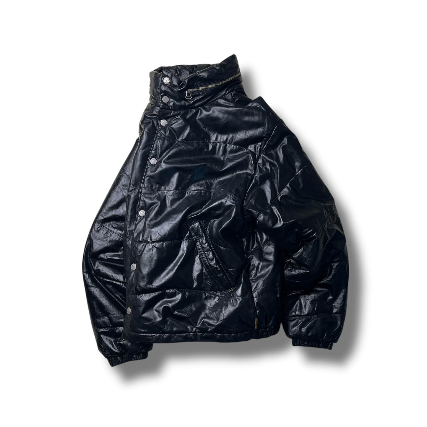 Vintage Armani Leather Lined Jacket (XL)
