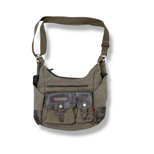 Vintage Diesel Utility Messenger Bag