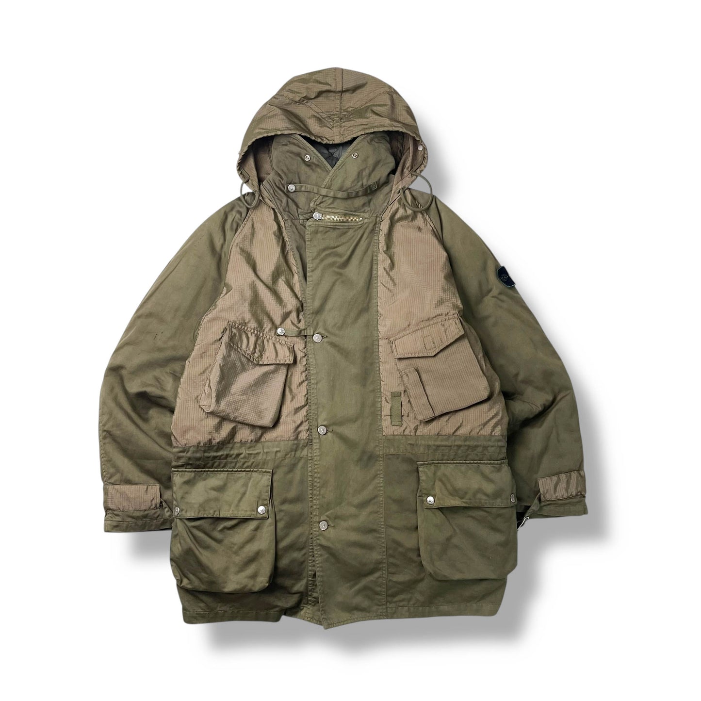 Stone Island AW1988 Raso Gommato Ripstop Nylon Jacket (L)