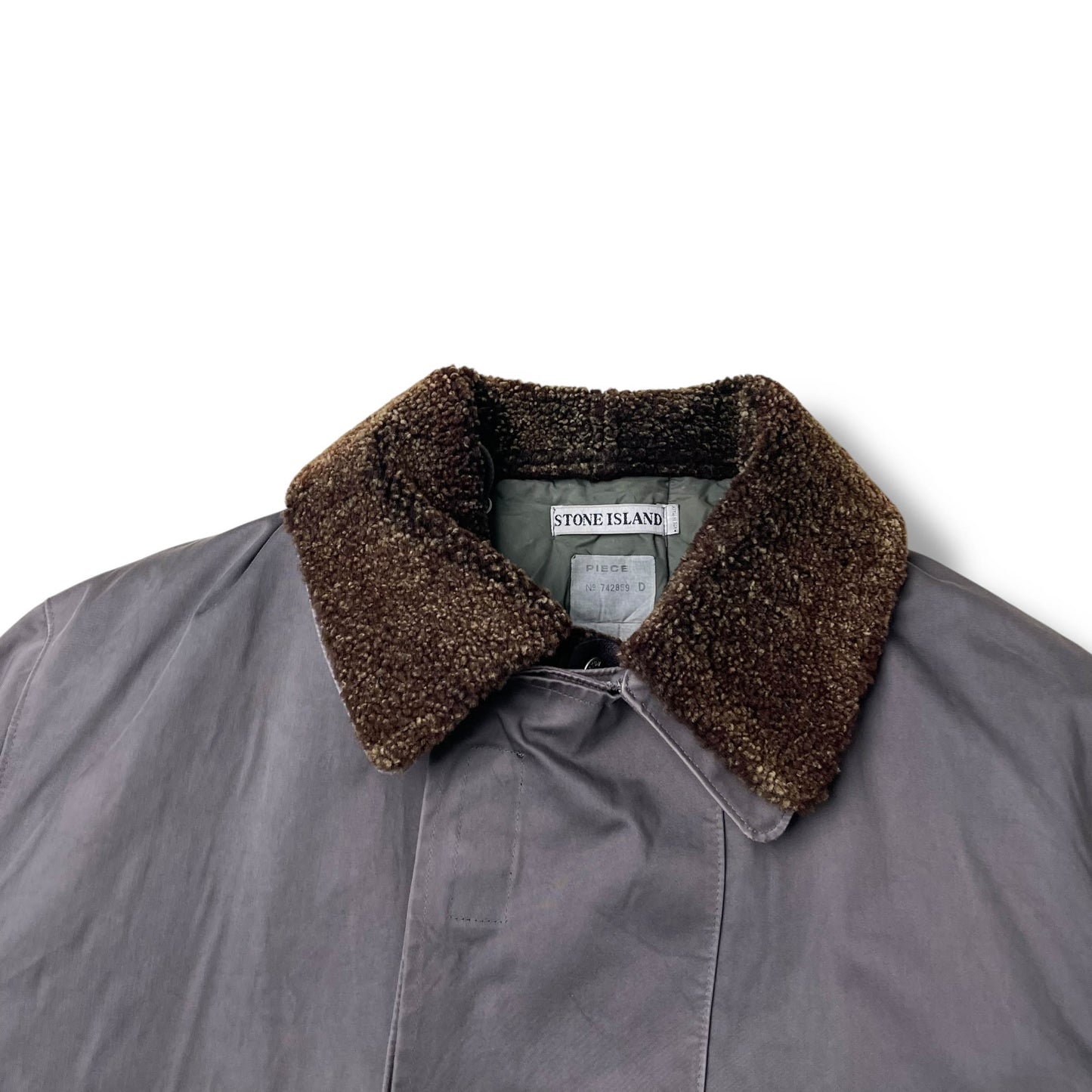 Stone Island Dual Layer Coated Cotton Jacket (L)