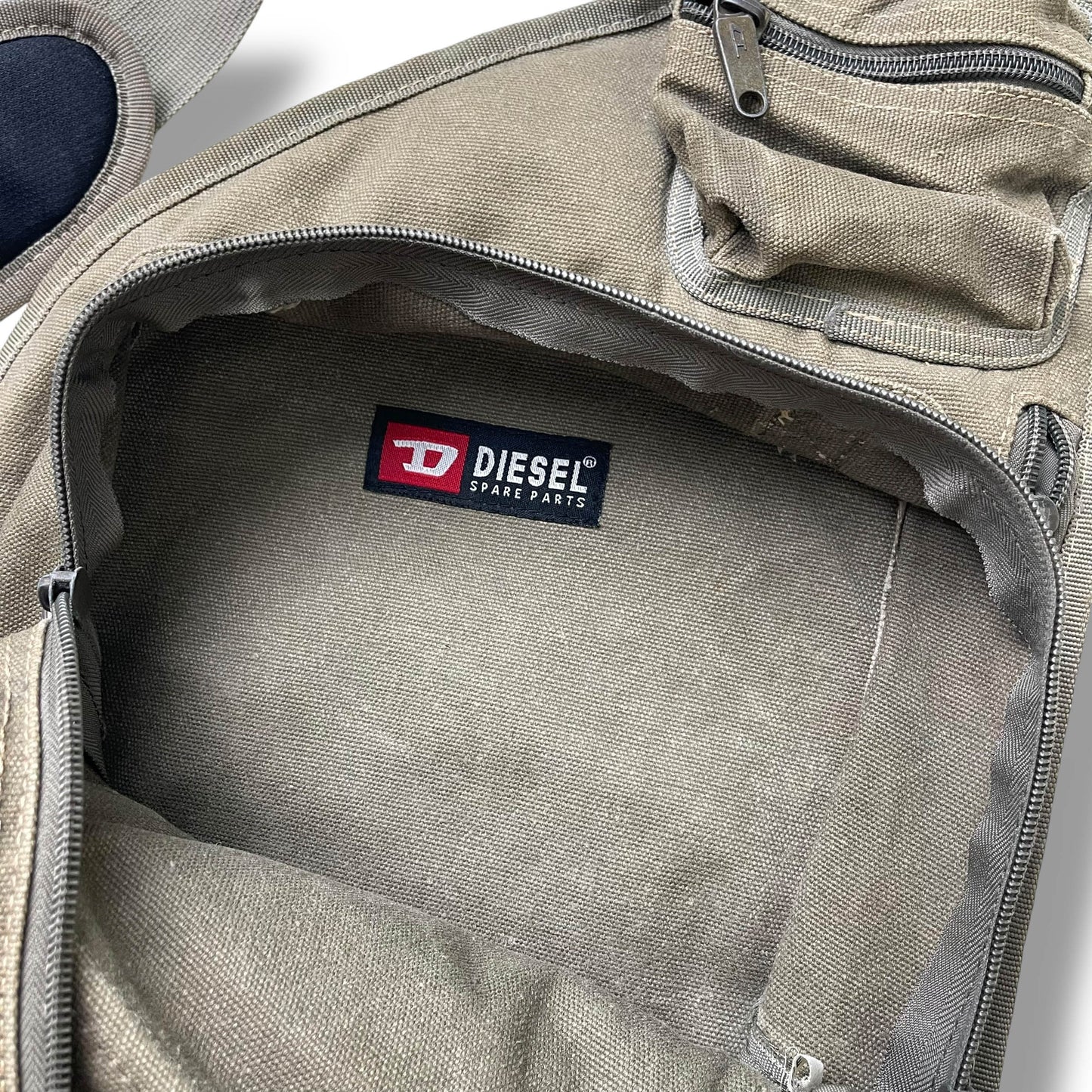 Vintage Diesel Spare Parts Tactical Sling Bag