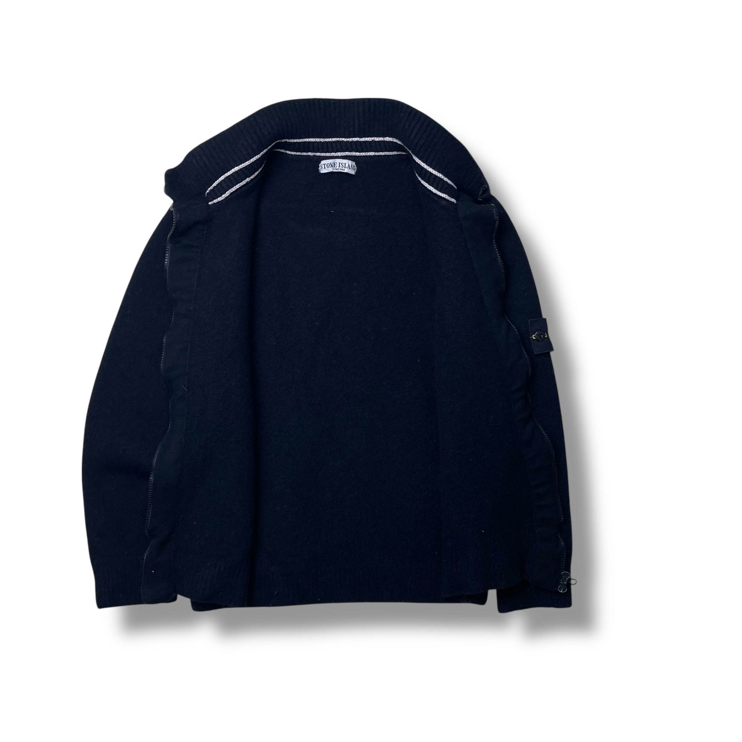 Stone Island Full Zip Knit Jumper (M)