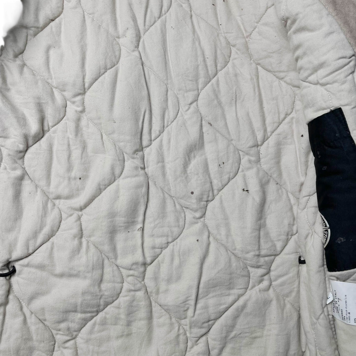 Stone Island Mil Spec Diagonal Wool Parka (L)