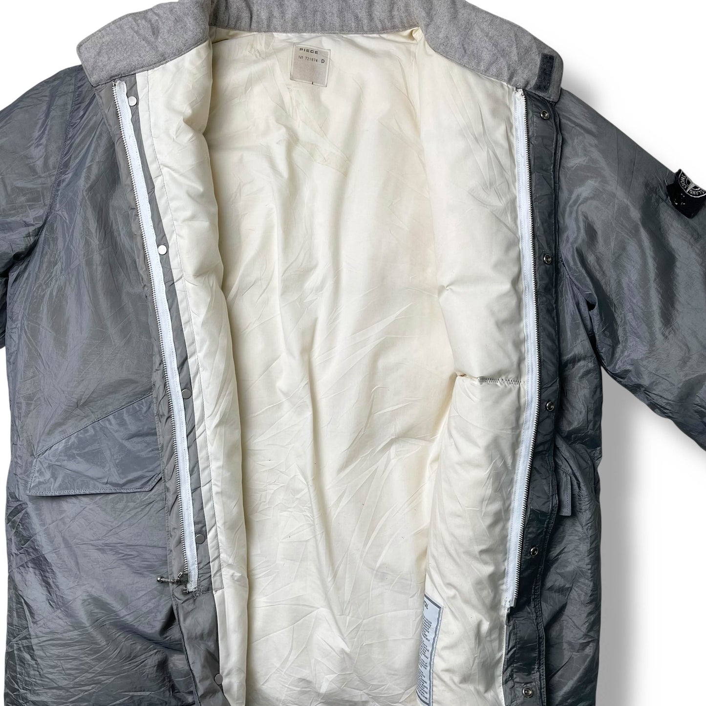 Vintage Stone Island Pure Metal Shell Jacket (XXL)