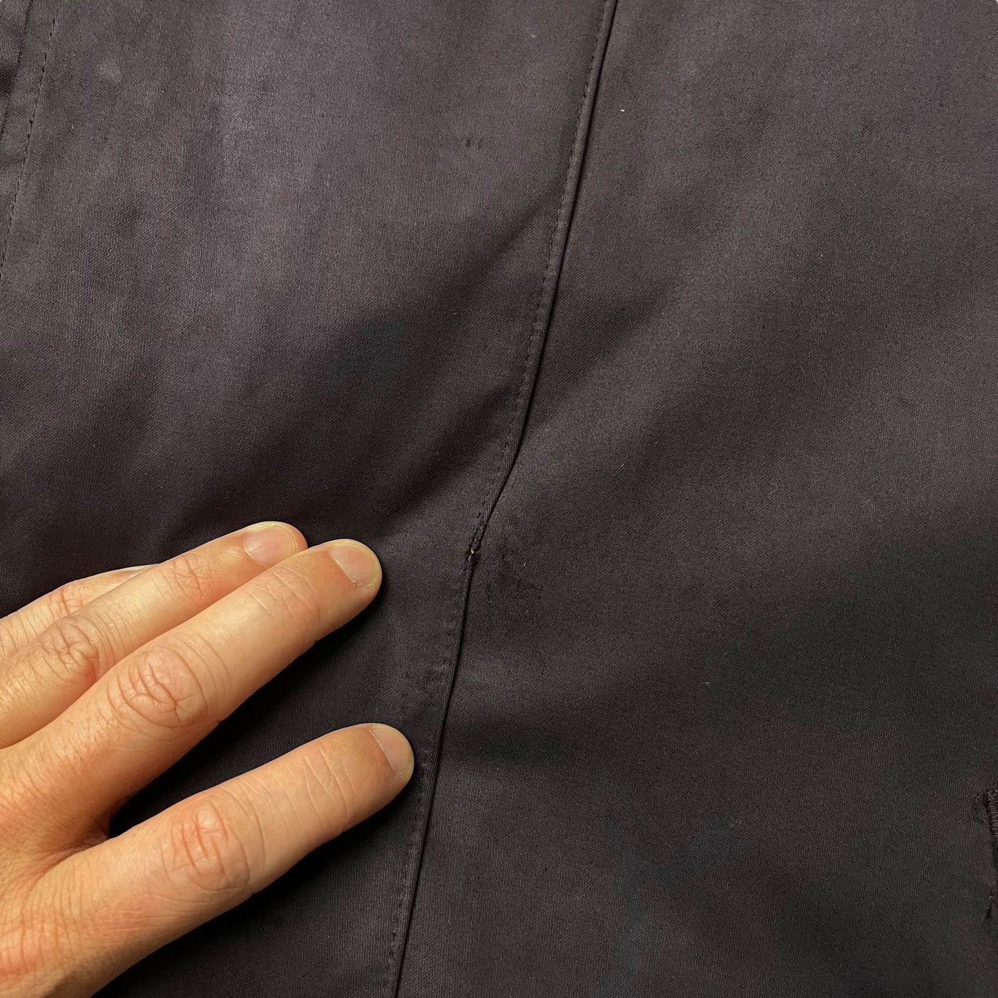 Stone Island Dual Layer Coated Cotton Jacket (XL)