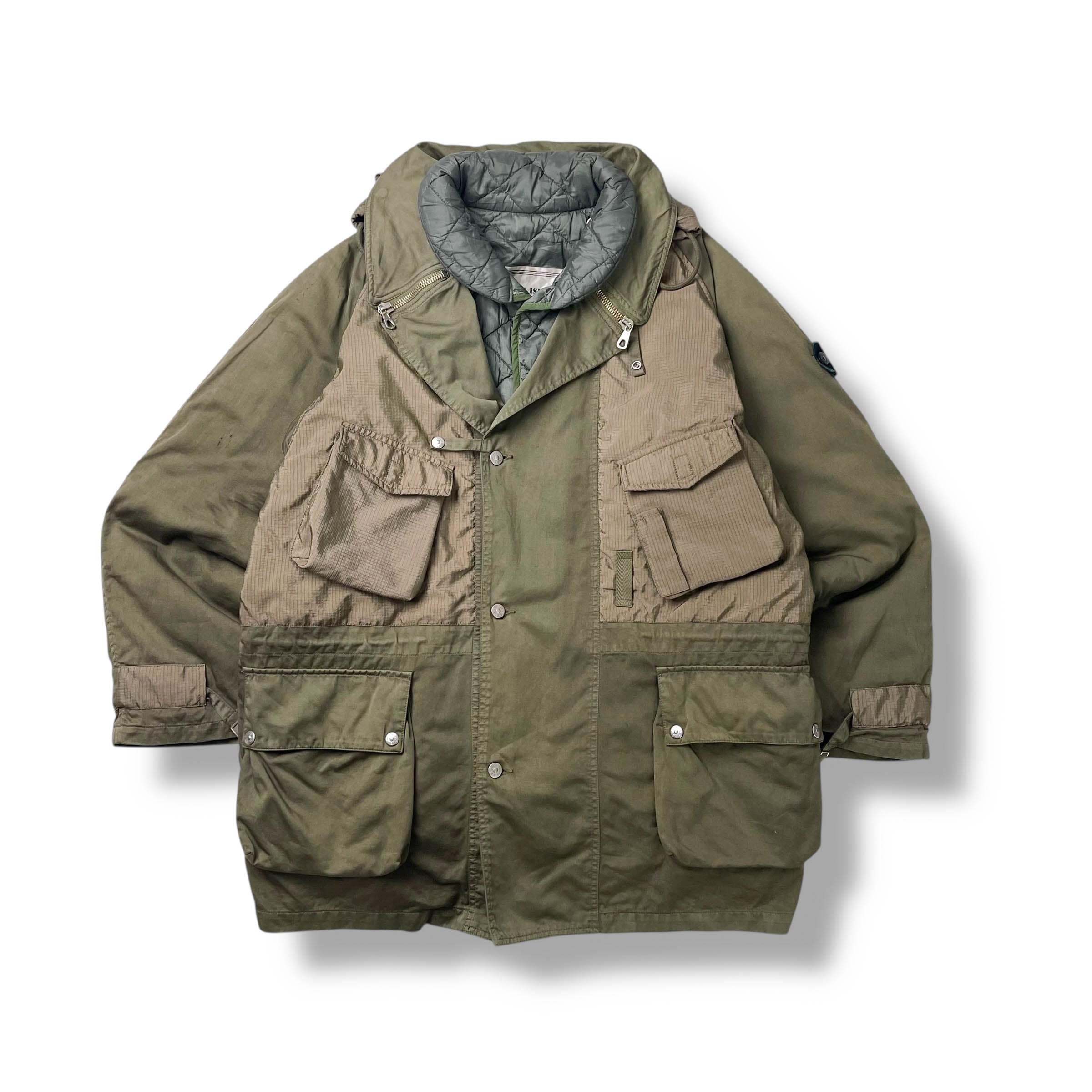 ジャケット・アウター 2000AW Stone  nylon jacket archive striped_nylon_metal.jpg?w=640