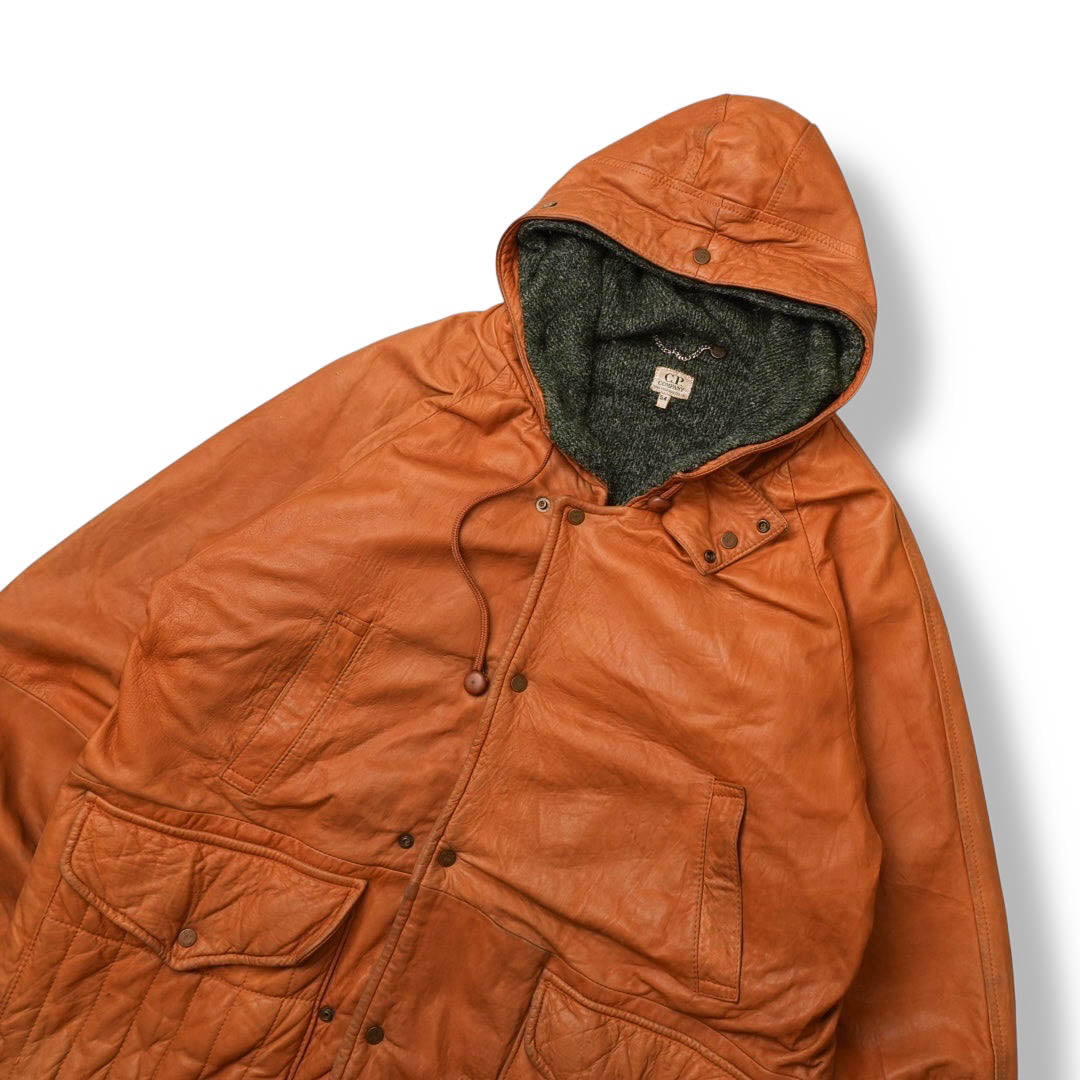 Vintage CP Company Leather Parka (XXL)