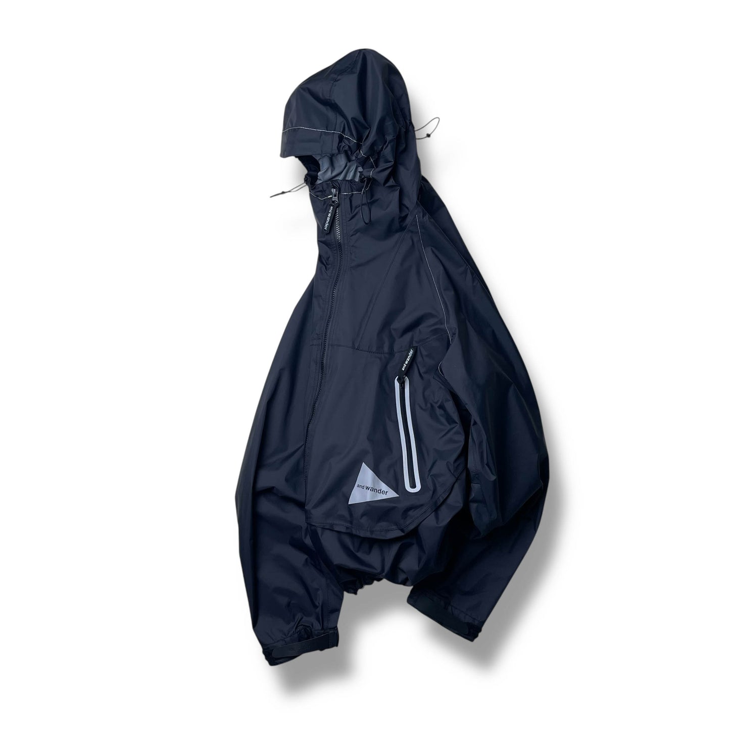 And Wander Loose Fitting Rain Jacket (XL)