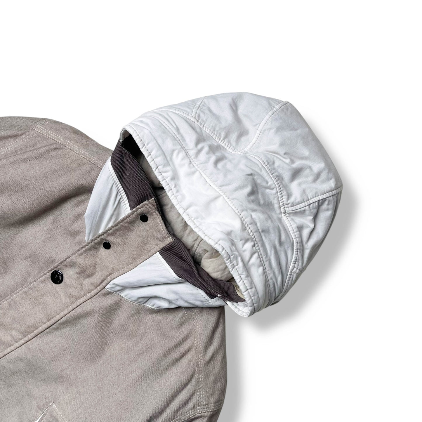 Stone Island Mil Spec Diagonal Wool Parka (L)