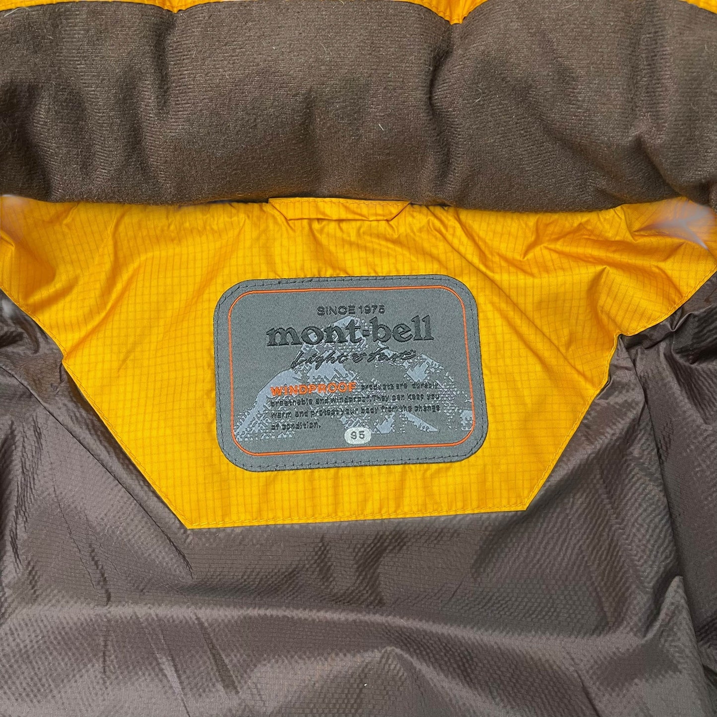 Vintage Montbell Two-Tone Down Puffer Jacket (L)