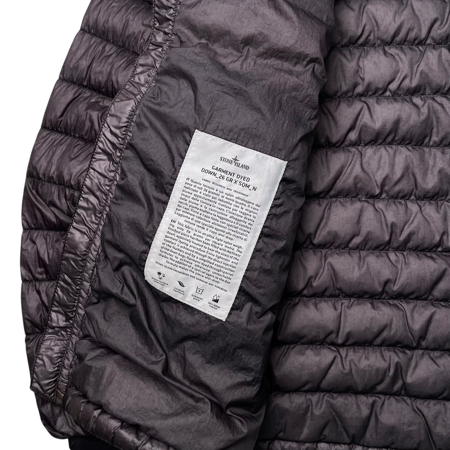 Stone Island Garment Dyed Puffer Jacket (XL)