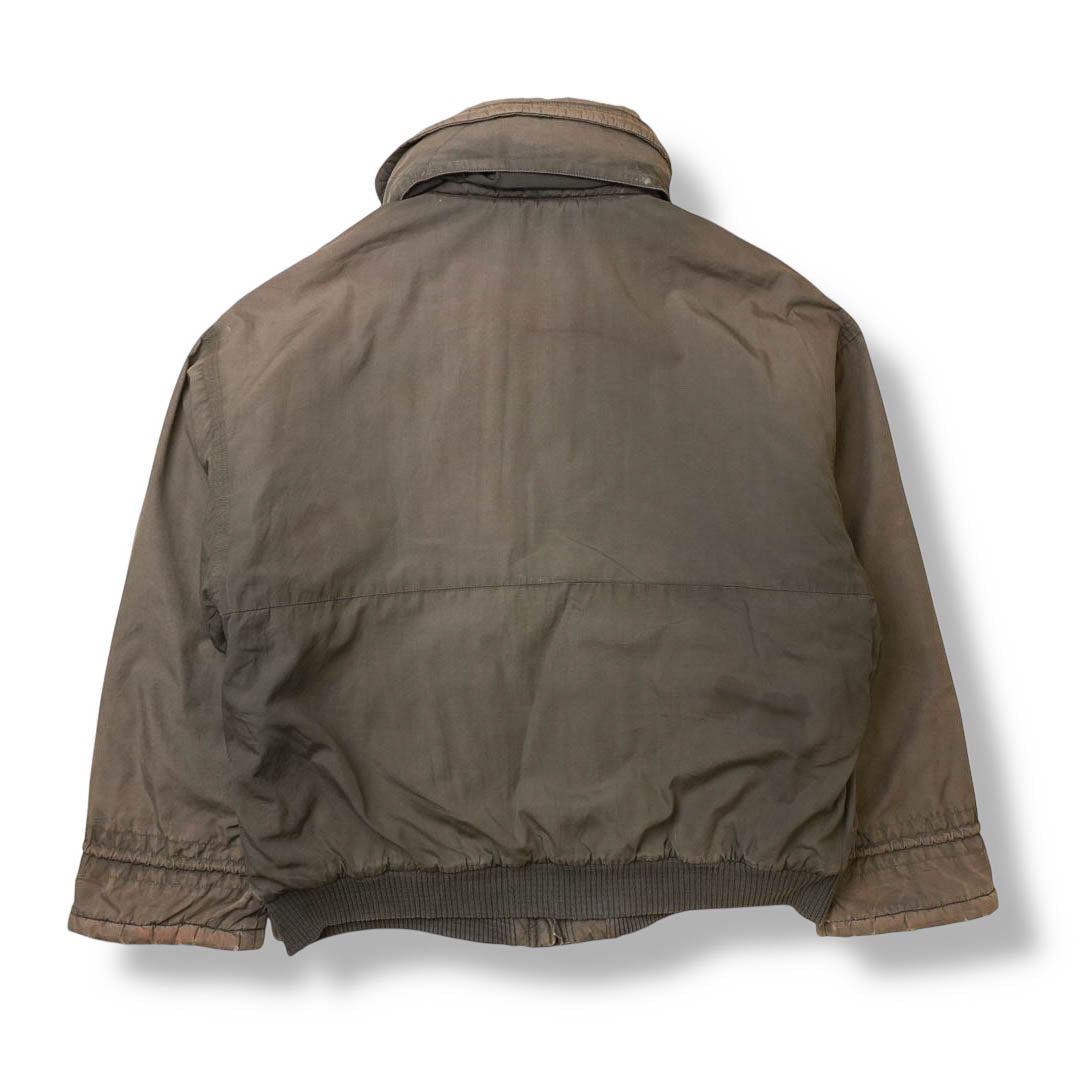 Vintage Boneville Navy Arctic Quilted Jacket (L)