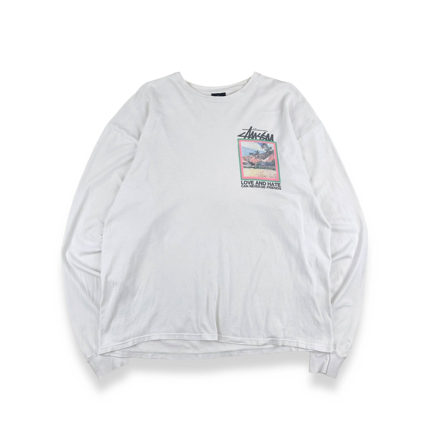 Stussy Graphic Long Sleeve T-Shirt (XL)