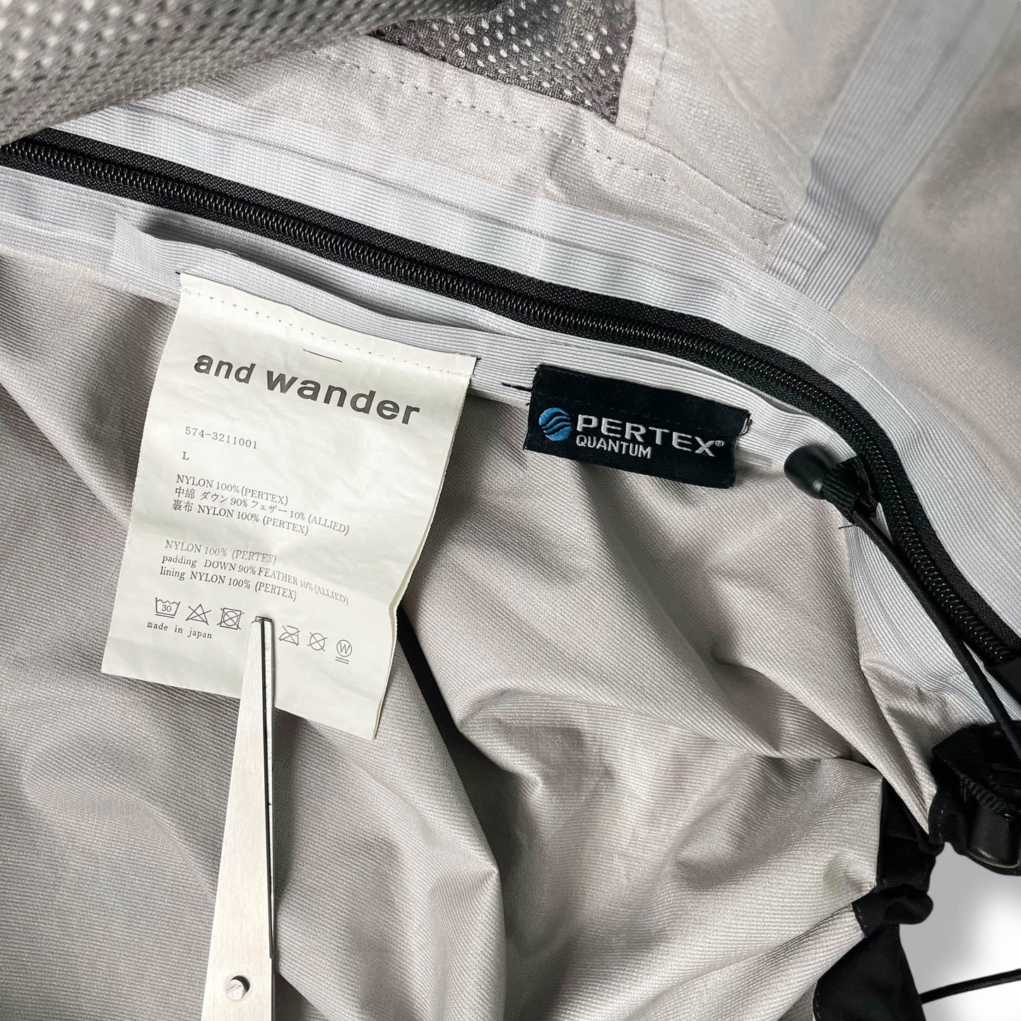 And Wander Pertex Shield Rain Jacket (L)