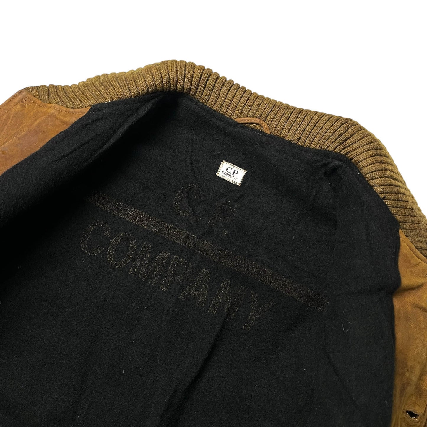 Vintage CP Company Leather Jacket (L)