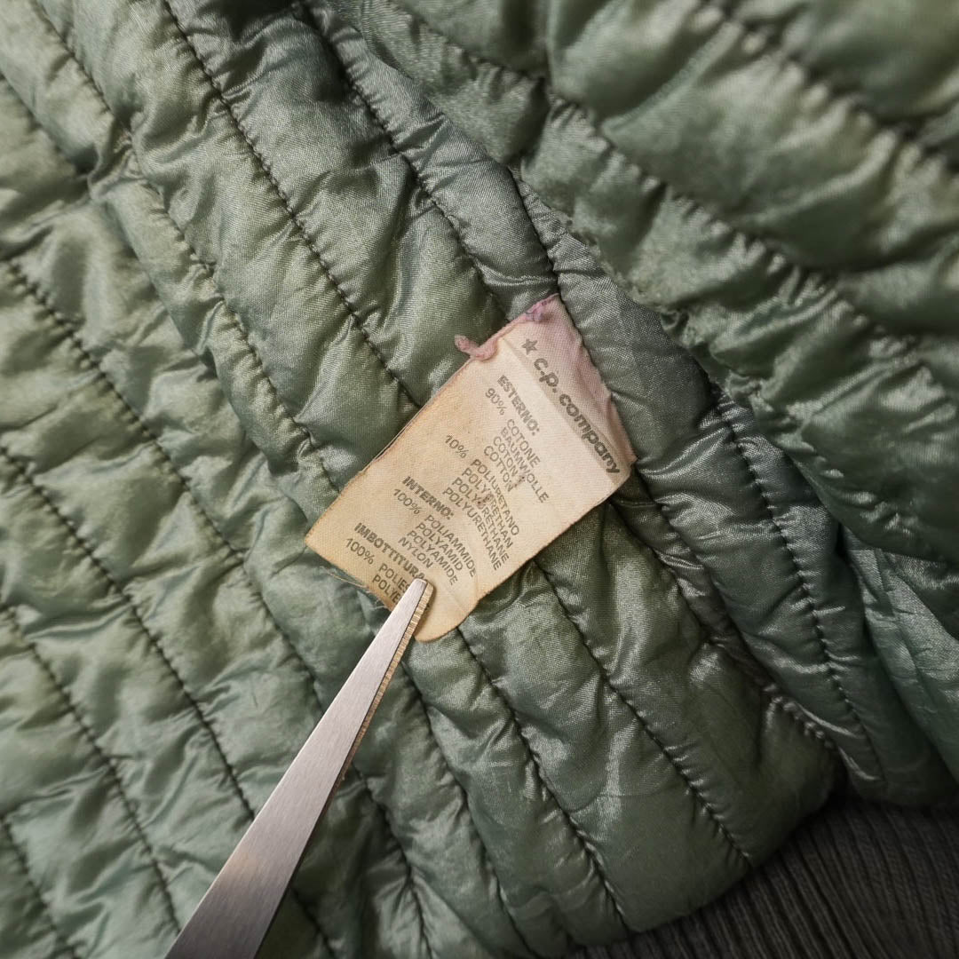 Vintage Boneville Navy Arctic Quilted Jacket (L)