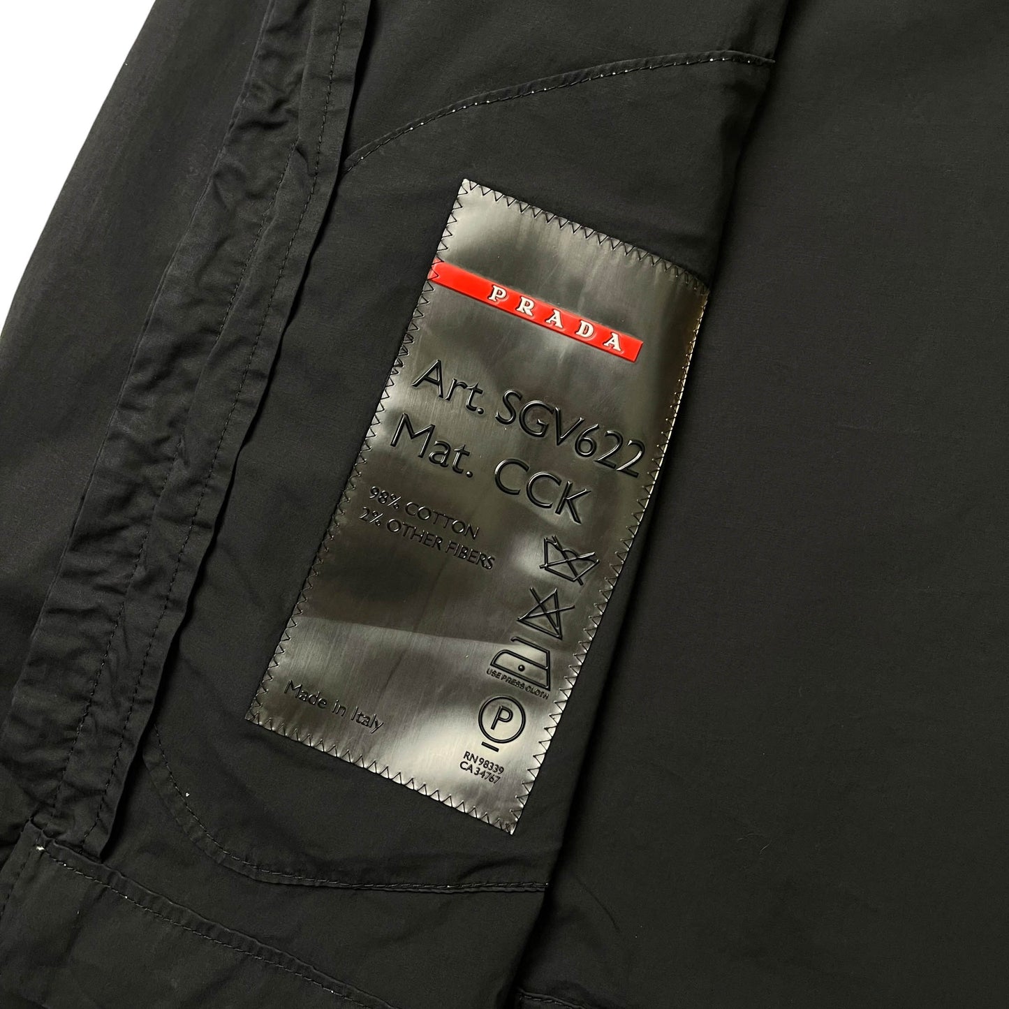 Prada Sport Contrast Stitch Jacket (XL)