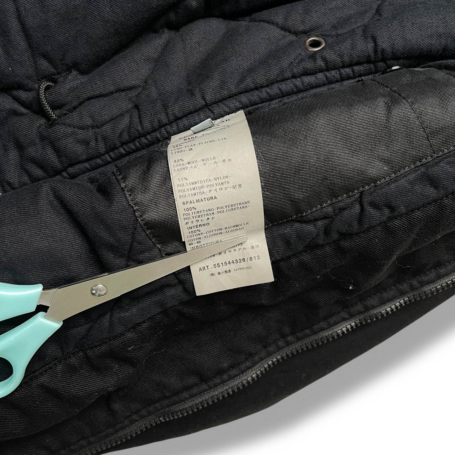 Stone Island Mil Spec Diagonal Wool Parka (XL)