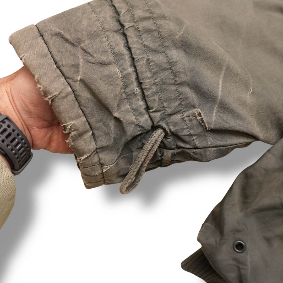 Vintage Boneville Navy Arctic Quilted Jacket (L)