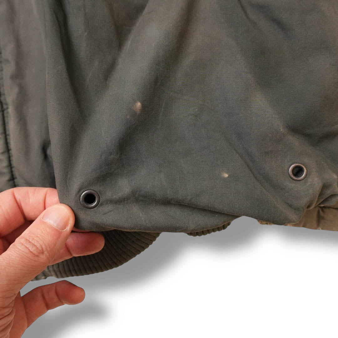 Vintage Boneville Navy Arctic Quilted Jacket (L)