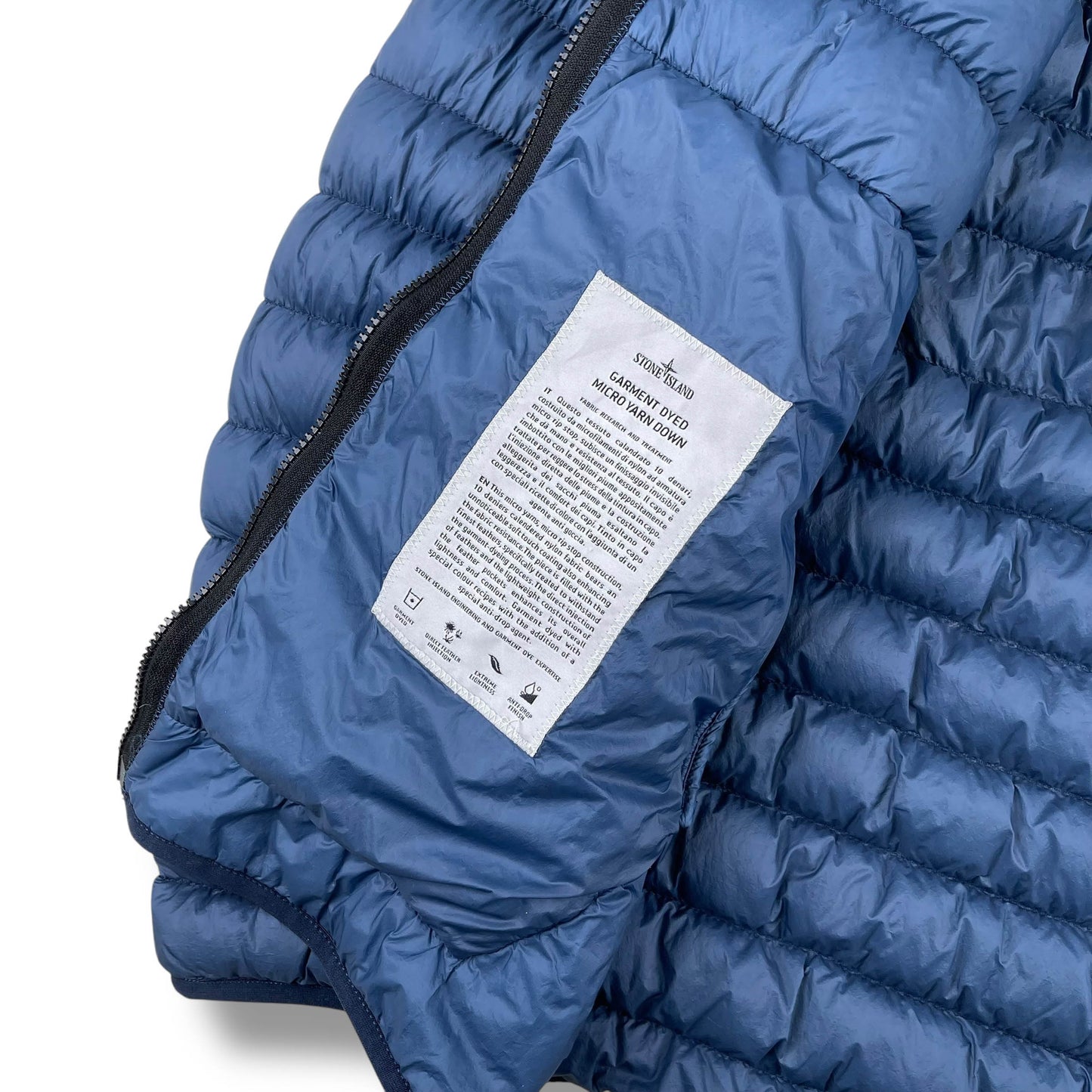 Stone Island Micro Yarn Down Puffer Jacket (L)